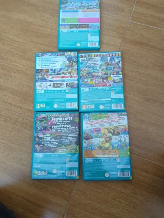 Confezione 5 Giochi Wii U: Mario Kart, Splatoon, Smash Bros.