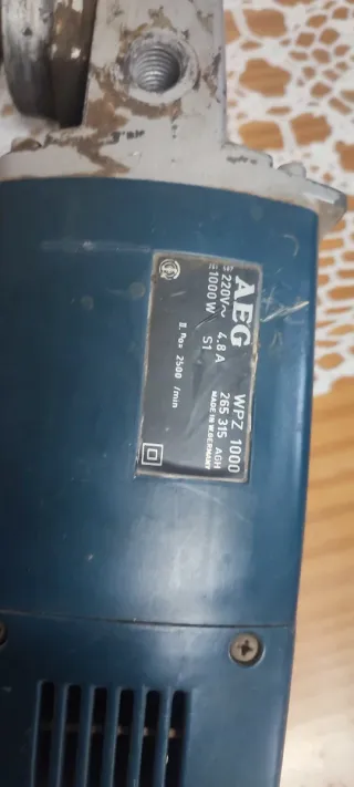 Amoladora, radial AEG WPZ1000