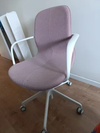 Silla Ikea LÅNGFJÄLL rosa