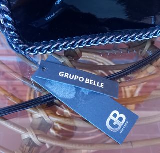 Bolso Negro GB Charol Cadena