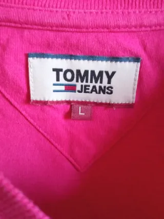 Camiseta Tommy Jeans Rosa Hombre