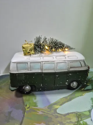 Furgoneta Natalizia con Luci