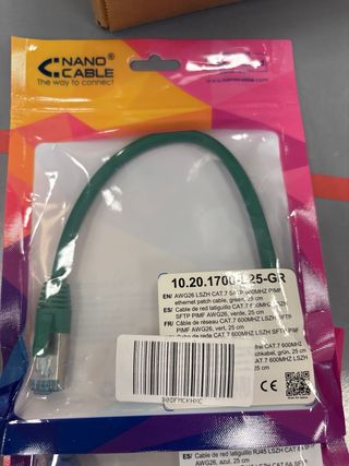 Cables de red NANOCABLE varios tamaños
