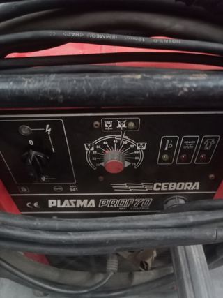 Corte por plasma cebora 70A