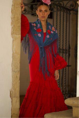 Conjunto Flamenca Traje y Complementos