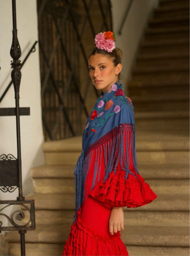 Conjunto Flamenca Traje y Complementos