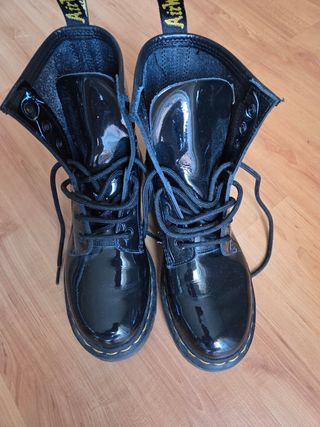 Botas Dr. Martens Charol Talla 37