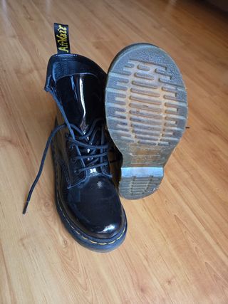 Botas Dr. Martens Charol Talla 37