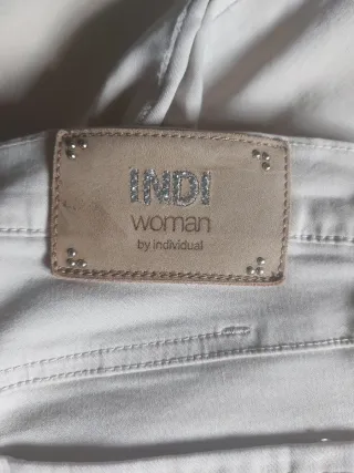 Pantalón INDI woman beige