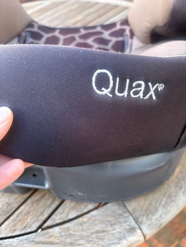 Sedile rialzato per auto Quax giraffa, sfoderabile