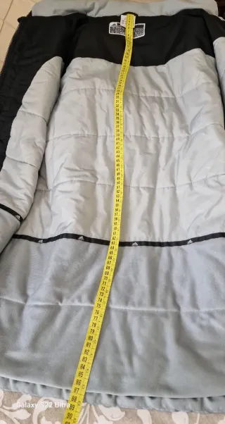 Chaqueta Adidas Negra y Gris