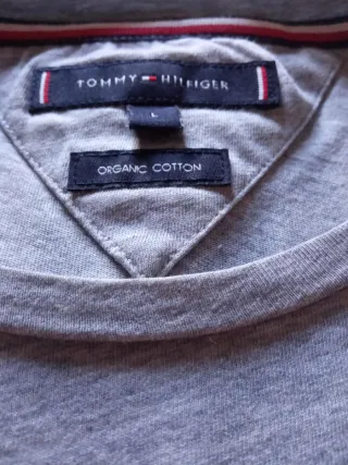 Camiseta Tommy Hilfiger Gris Talla L