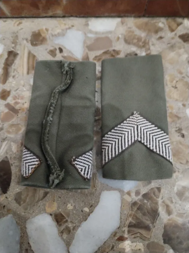 Cartucceria militare e galloni dell'esercito