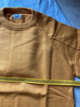 Maglione girocollo CP Company giallo senape