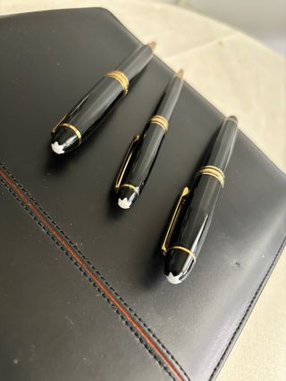 Set Montblanc con 2 penne e 1 stilografica