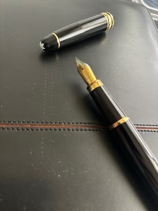 Set Montblanc con 2 penne e 1 stilografica