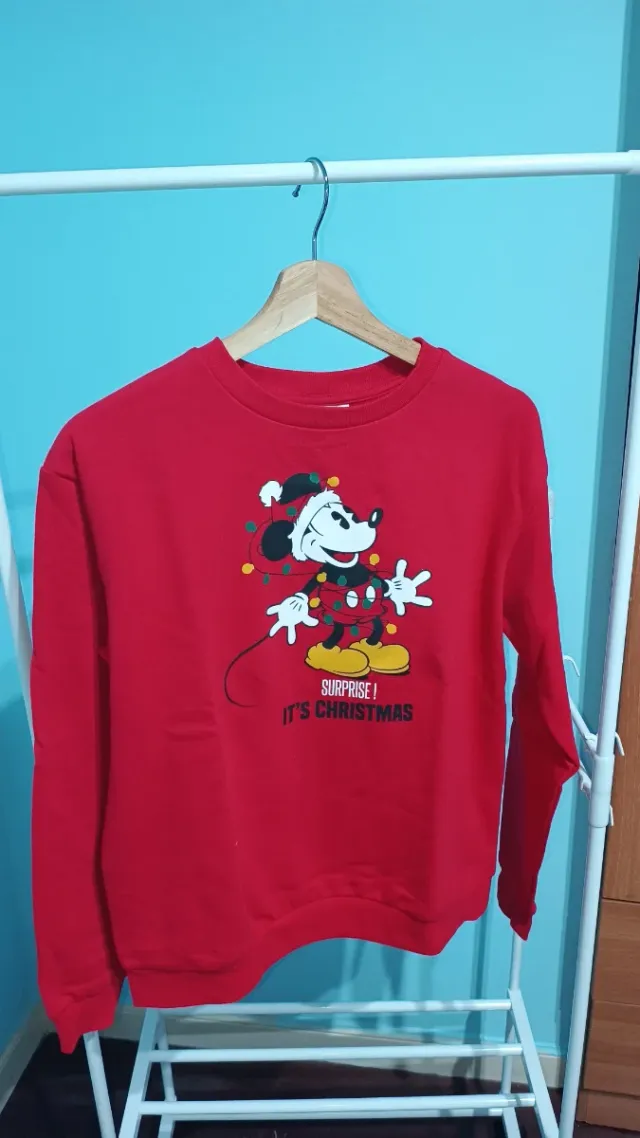Sudadera Mickey Mouse Navidad