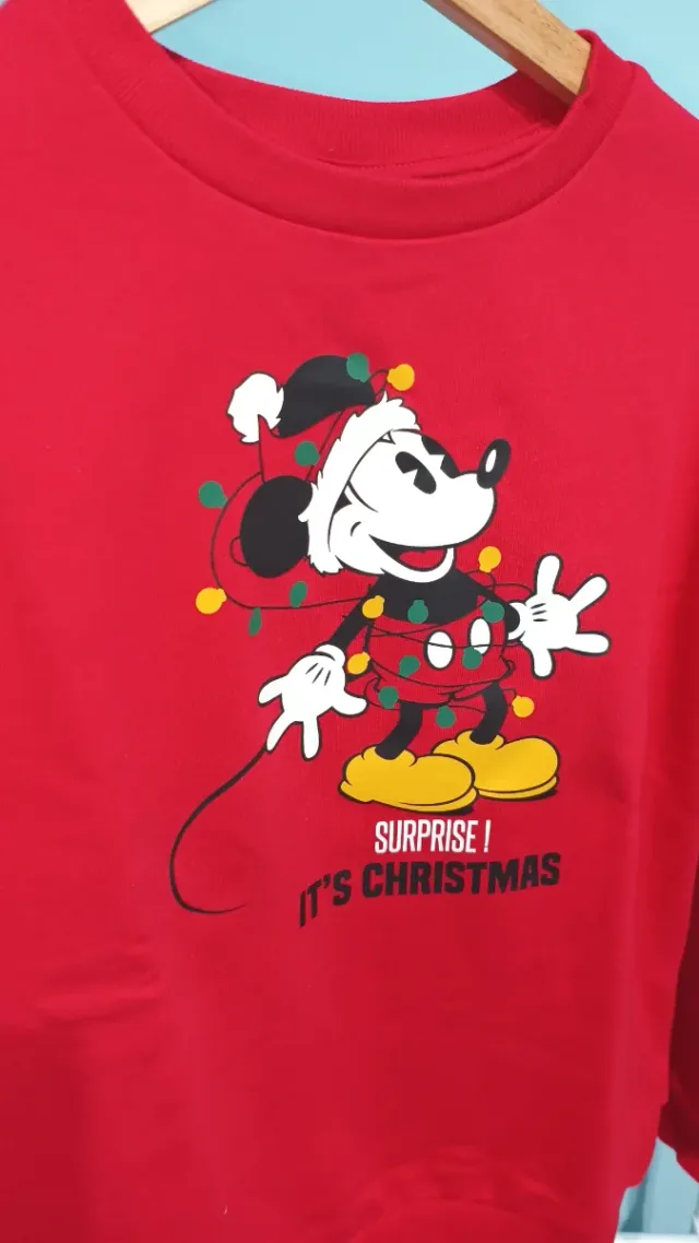 Sudadera Mickey Mouse Navidad