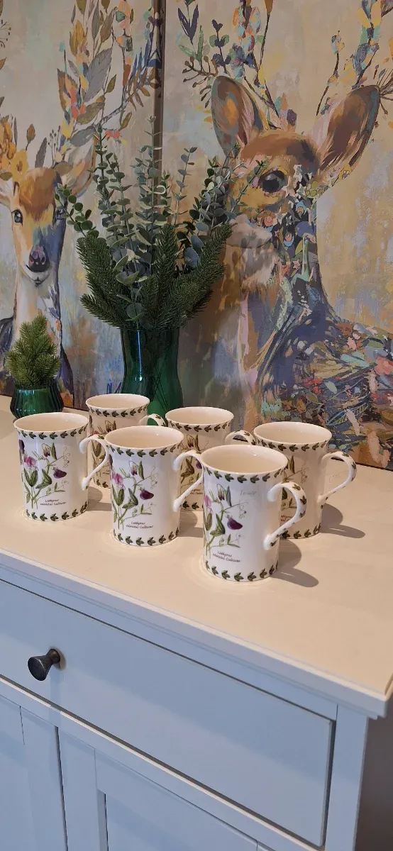 Tazas inglesas de colección. The leopardo collecti