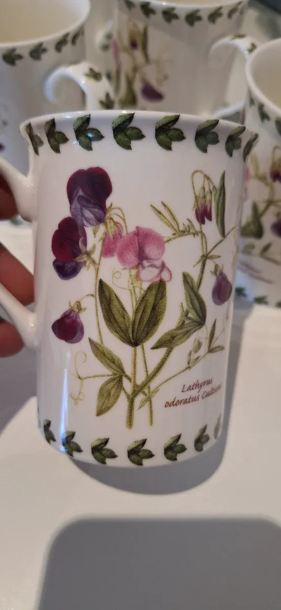 Tazas inglesas de colección. The leopardo collecti