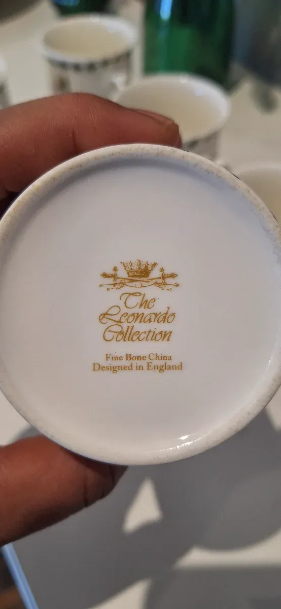 Tazas inglesas de colección. The leopardo collecti