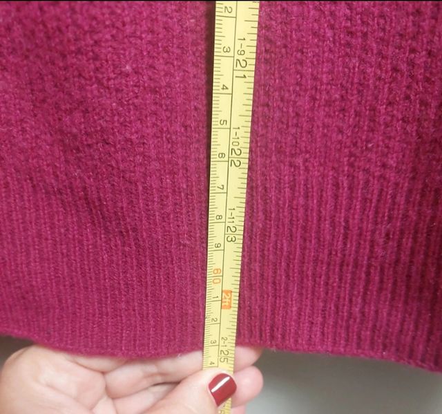 Jersey Uniqlo punto fucsia talla L