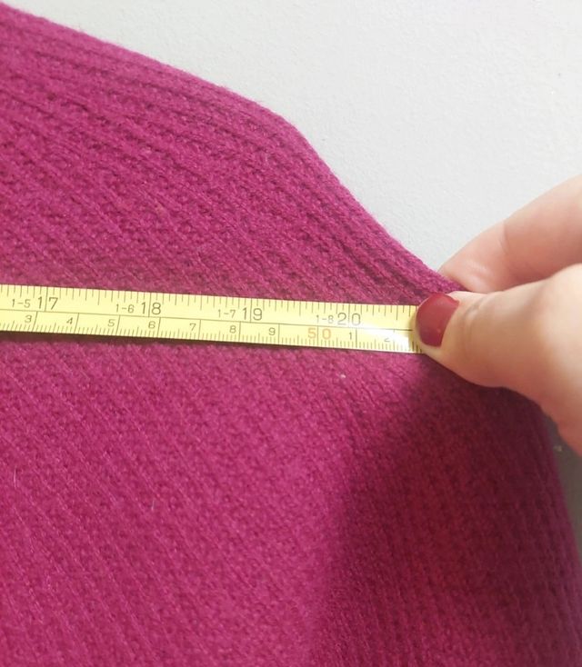 Jersey Uniqlo punto fucsia talla L