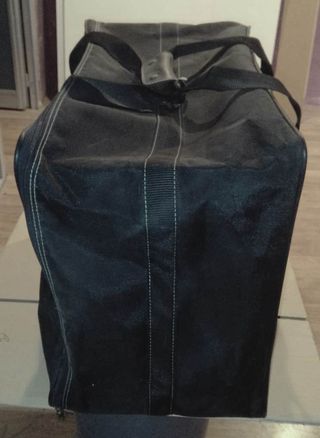 Bolsa de lona negra para transporte