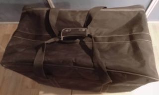 Bolsa de lona negra para transporte
