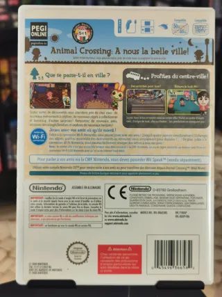 Animal Crossing: Let's Go to the City Wii
