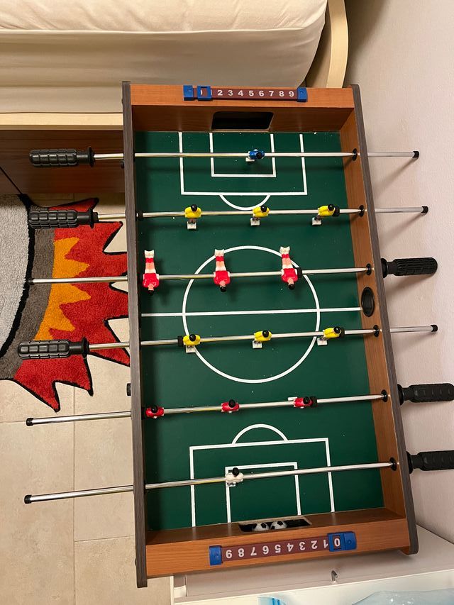 Futbolín de mesa