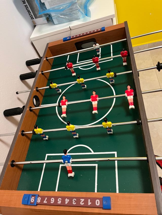 Futbolín de mesa