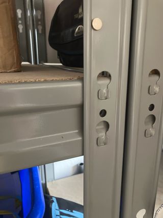 Estantería metálica garaje sin tornillos SPACEO