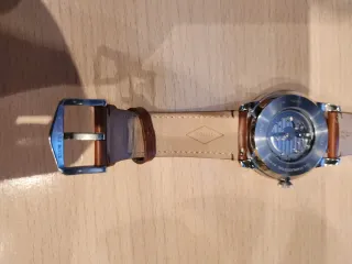 Reloj Fossil Automático Correa Cuero Marrón
