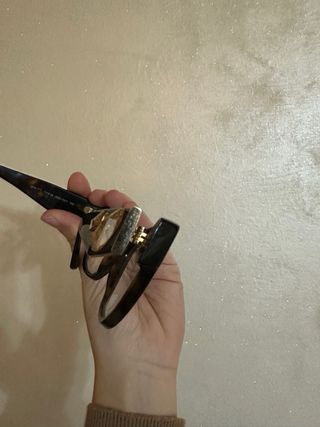 Occhiali da vista Prada tartarugati con cristalli