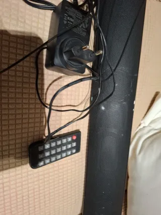 Barra de Sonido Altavoz Negro