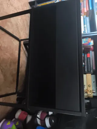 Mesa de noche Ikea negra