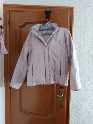Anorak señora malva