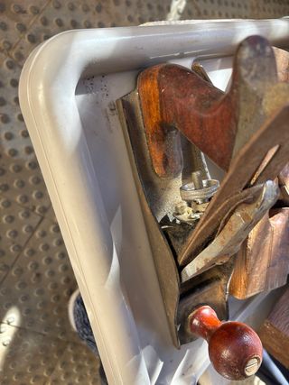 Juego de cepillos de carpintero de madera