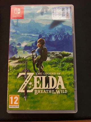 Zelda Breath of the Wild Nintendo Switch