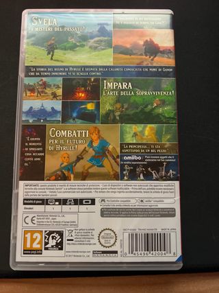Zelda Breath of the Wild Nintendo Switch