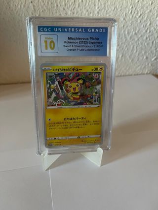 Pichu Prankster CGC 10 Pristine Pokemon Tcg