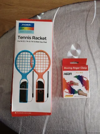 Accesorios Nintendo Switch: Tenis y Boxeo
