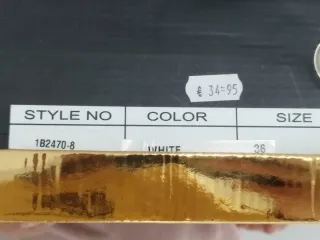 Zapatos Buonarotti Amarillos Mujer