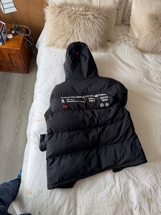 Anorak Negro Hoodrich Talla S