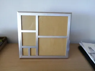 Marco de fotos 26x26 para 6 fotos