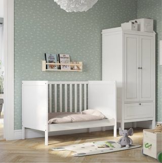 Cuna Ikea Sunbdvik Blanca