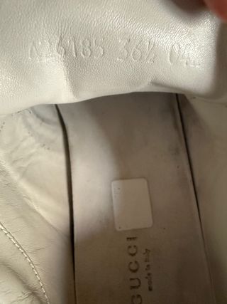 Zapatillas Gucci Blancas