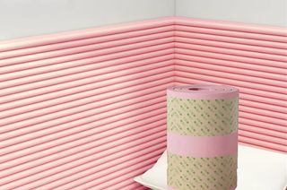 Paneles Decorativos Espuma Rosa i beig