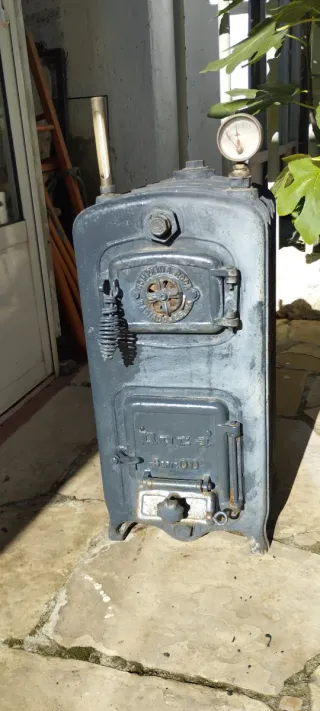 Caldera leña carbón Roca Serie 00